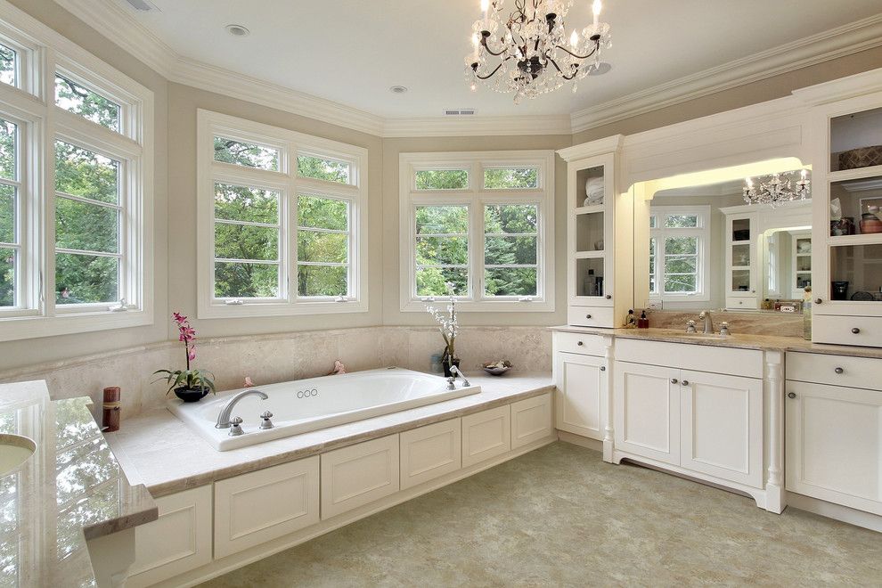 Chicago Faucet Shoppe for a Traditional Spaces with a Bathroom and Bathroom by Carpet One Floor & Home