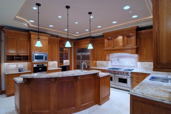 Florida Builder Appliances for a Traditional Kitchen with a Stone and Collection by Viscusi Builders Ltd.
