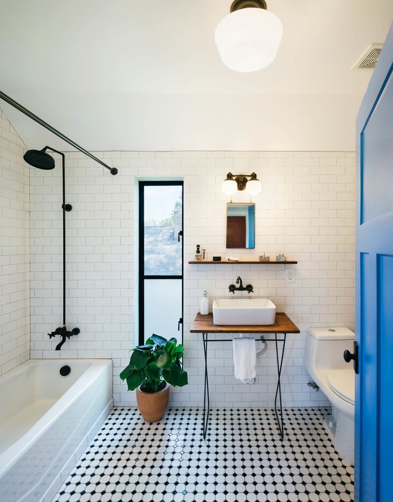 Lowes Albany Ny for a Industrial Bathroom with a Exposed Shower and Garden St. Residence by Pavonetti Office of Design