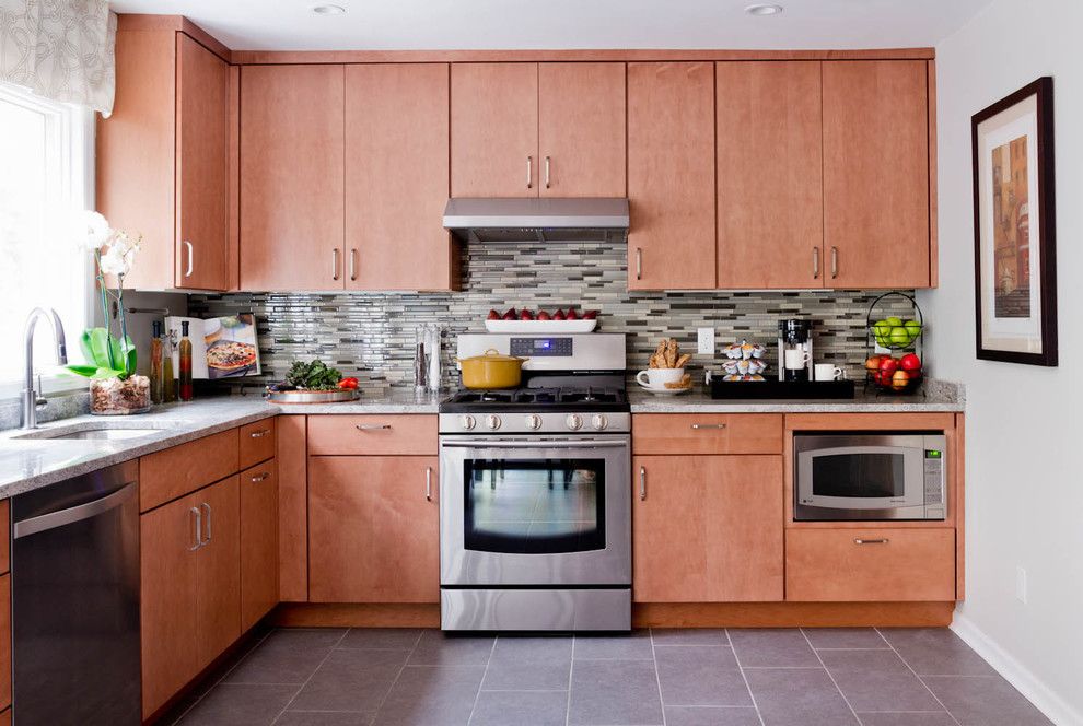 Sensa Granite for a Contemporary Kitchen with a Contemporary and Lowe's Kitchen Giveaway by Rikki Snyder