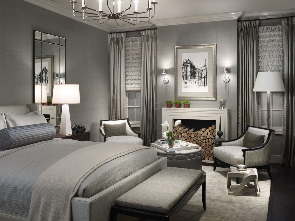 Betenbough Homes for a Transitional Bedroom with a Bed Pillows and 2011 Dream Home Bedroom at Merchandise Mart by Michael Abrams Limited